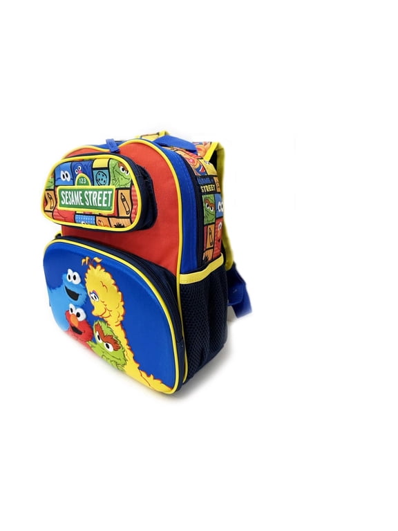 Sesame Street 3D Moldled 12" Meddium Backpack