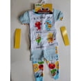 thumbnail image 1 of Sesame Street 4 Piece Short Sleeve Cotton Pajama Set, 1 of 3