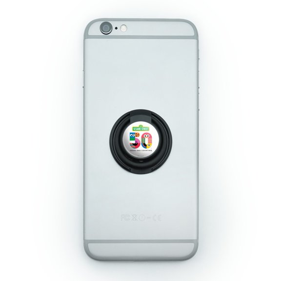Sesame Street 50th Anniversary Logo Mobile Smart Phone Finger Ring Grip Holder Stand