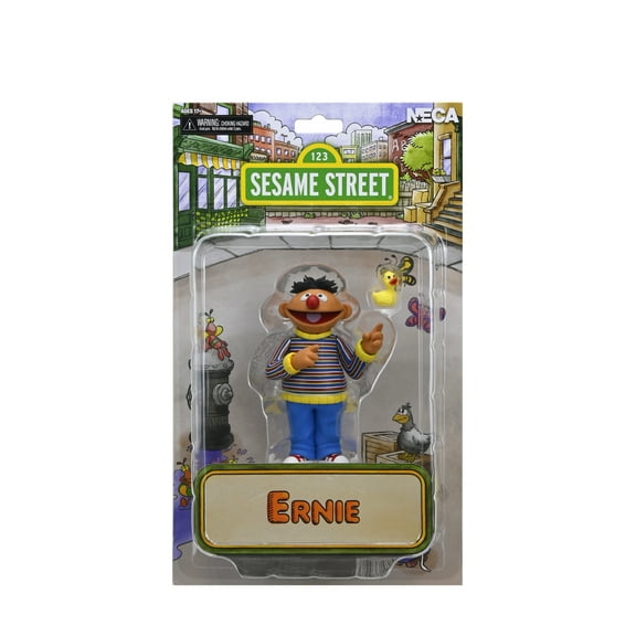 Sesame Street 6" Ernie Toony Classics Action Figure, by NECA
