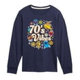 thumbnail image 1 of Sesame Street - 70S Vibes Characters - Toddler and Youth Long Sleeve T-Shirt, 1 of 4
