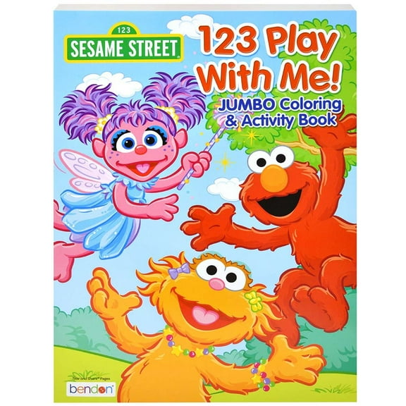Sesame Street 80 pg Coloring Book, 7.75" x .25" x 10.7"