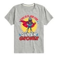 thumbnail image 1 of Sesame Street - A Job For Super Grover - Toddler and Youth Short Sleeve Graphic T-Shirt, 1 of 5