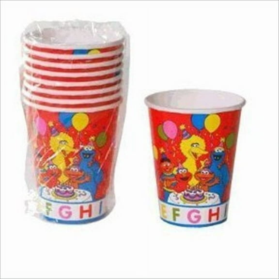 Sesame Street 'ABC' 9oz Paper Cups (8ct)