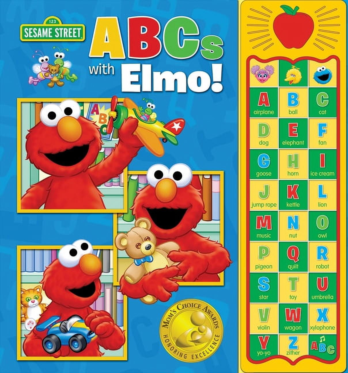 Sesame Street - ABCs with Elmo! 30 Button Sound Book – Great for ...