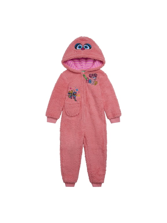 Abby Cadabby Cozy Sherpa Zip Up Cosplay Costume Coverall Newborn to Toddler