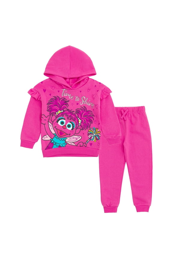 Abby Cadabby Fleece Pullover Hoodie and Jogger Pants Outfit Set Infant to Toddler