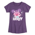 thumbnail image 1 of Sesame Street - Abby Cadabby - Girls Fitted Short Sleeve Graphic T-Shirt, 1 of 4