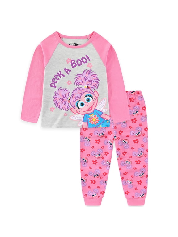 Abby Cadabby Long Sleeve Shirt and French Terry Pants Set (Girls), 2 Piece Set, Sizes 12M-4