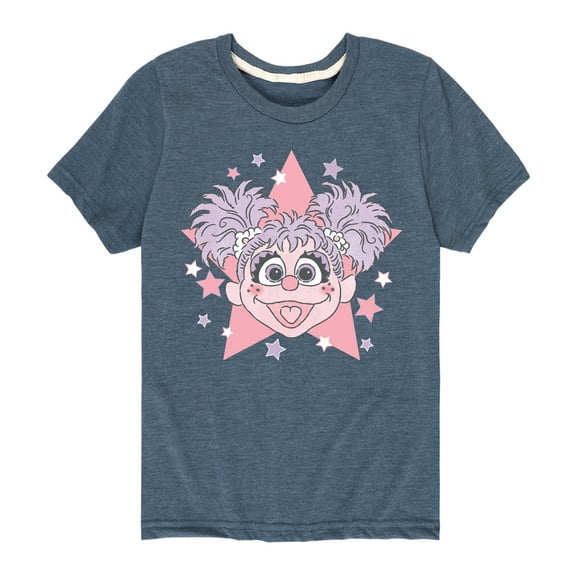 Sesame Street - Abby Head - Toddler and Youth Short Sleeve Graphic T-Shirt