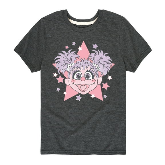 Sesame Street - Abby Head - Toddler and Youth Short Sleeve Graphic T-Shirt