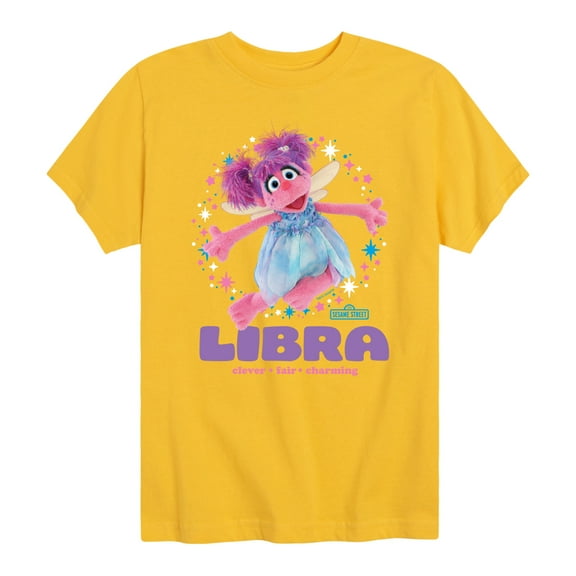 Sesame Street - Abby Libra - Toddler and Youth Short Sleeve Graphic T-Shirt