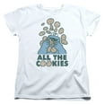 thumbnail image 1 of Sesame Street - All The Cookies - Women's Short Sleeve Shirt - Small, 1 of 2