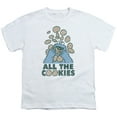 thumbnail image 1 of Sesame Street - All The Cookies - Youth Short Sleeve Shirt - X-Large, 1 of 2