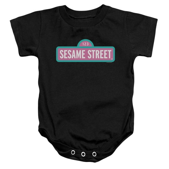 Sesame Street - Alt Logo - Infant Snapsuit - 6 Month