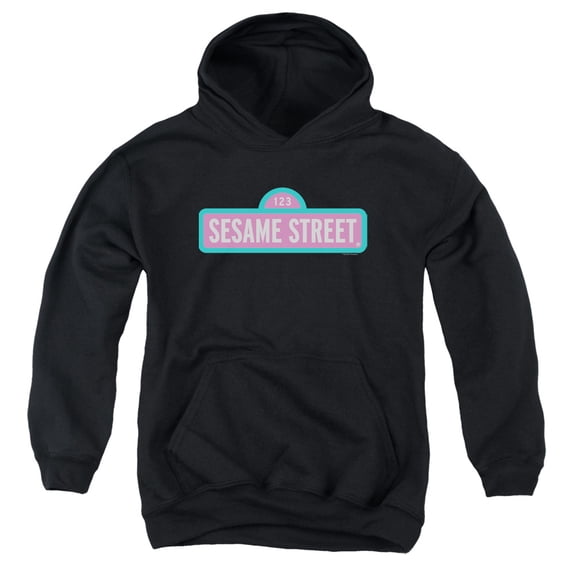 Sesame Street - Alt Logo - Youth Hooded Sweatshirt - Small