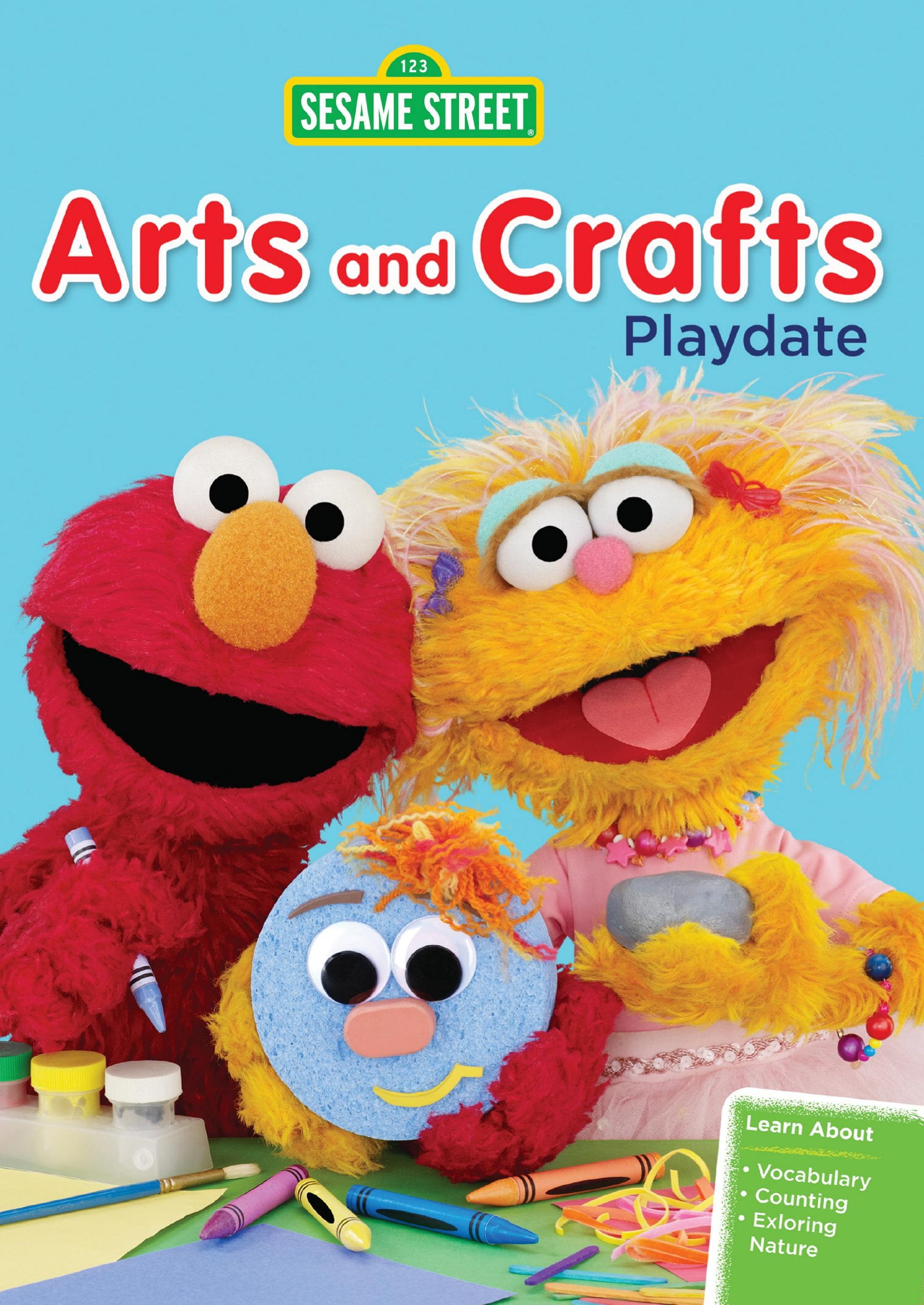 Sesame Street: Arts and Crafts Playdate (DVD) - Walmart.com
