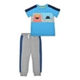Sesame Street Baby Boy & Toddler Boy ShortSleeve TShirt & Jogger