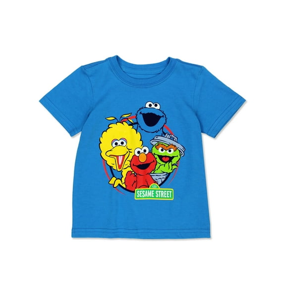 Sesame Street Baby Toddler Boy's Girl's Short Sleeve T-Shirt Tee BSGC406