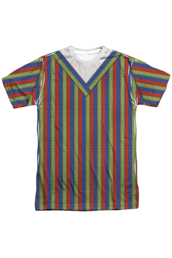 Sesame Street - Bert Costume - Short Sleeve Shirt - Medium