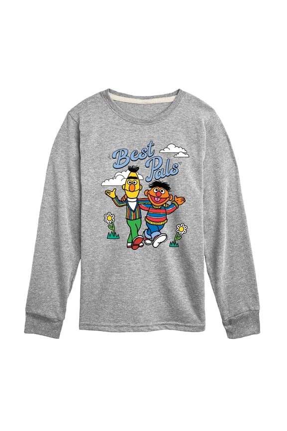 - Bert Ernie Best Pals - Toddler and Youth Long Sleeve T-Shirt