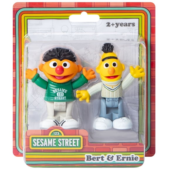 Sesame Street Bert & Ernie Mini Figure 2-Pack