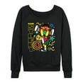 thumbnail image 1 of Sesame Street - Bert Ernie Street - Women's French Terry Long Sleeve Pullover, 1 of 4