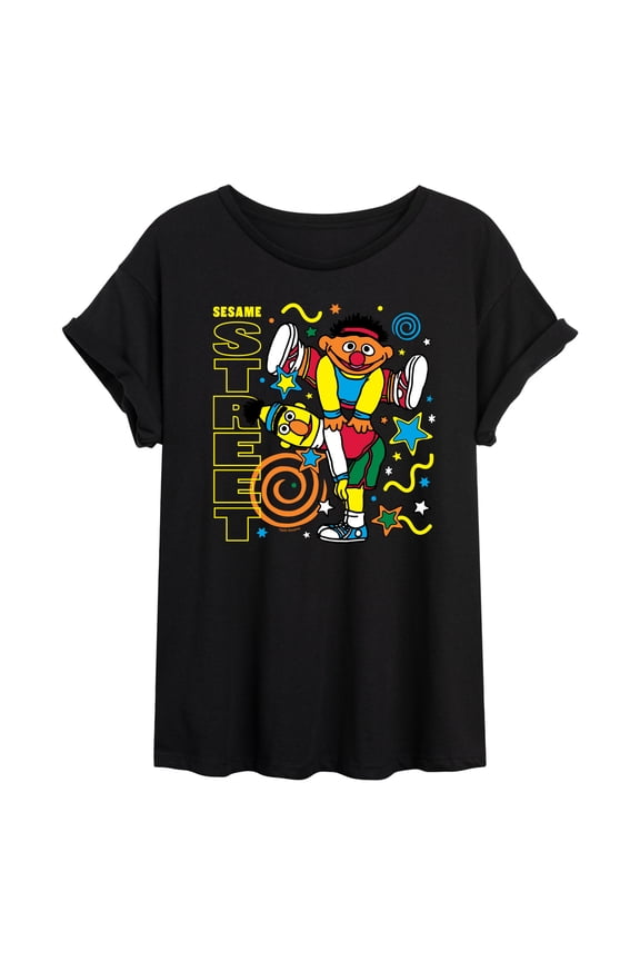 - Bert Ernie Street - Women's Graphic T-Shirt