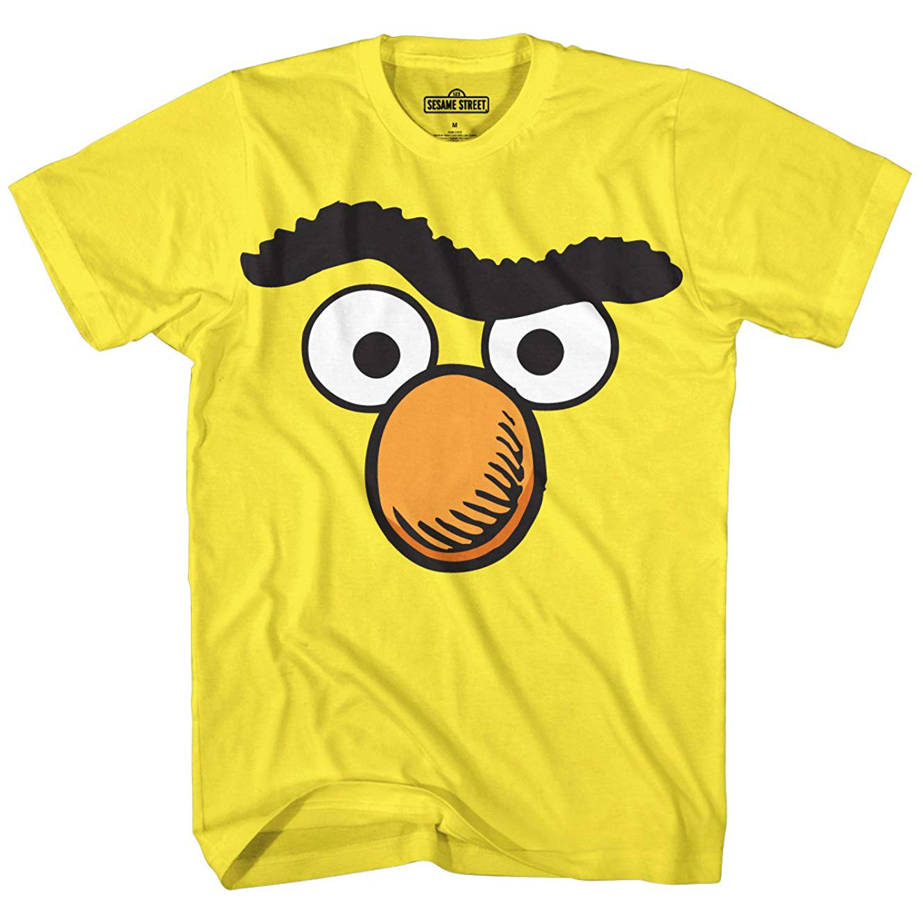 Sesame Street Bert Face Men's Graphic T-Shirt (Large) - image 1 of 1