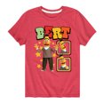 thumbnail image 1 of Sesame Street - Bert Photoreal - Toddler and Youth Short Sleeve Graphic T-Shirt, 1 of 5