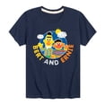 thumbnail image 1 of Sesame Street - Bert and Ernie - Toddler and Youth Short Sleeve Graphic T-Shirt, 1 of 5