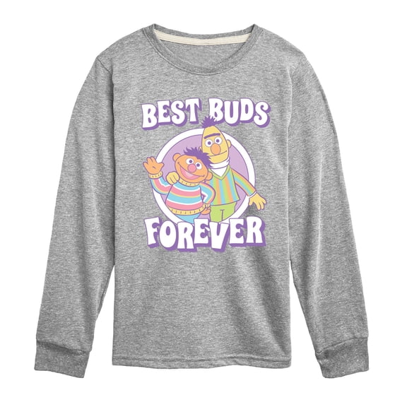 Sesame Street - Best Buds Forever - Toddler and Youth Long Sleeve T-Shirt