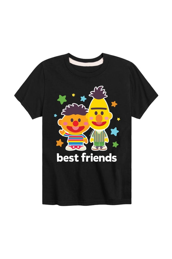 - Best Friends Bert Ernie - Toddler and Youth Short Sleeve Graphic T-Shirt