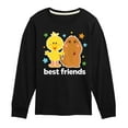 thumbnail image 1 of Sesame Street - Best Friends Big Bird Snuffy - Toddler and Youth Long Sleeve T-Shirt, 1 of 4