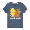 thumbnail image 1 of Sesame Street - Best Friends Big Bird Snuffy - Toddler and Youth Short Sleeve Graphic T-Shirt, 1 of 5