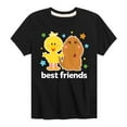 thumbnail image 1 of Sesame Street - Best Friends Big Bird Snuffy - Toddler and Youth Short Sleeve Graphic T-Shirt, 1 of 5