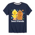 thumbnail image 1 of Sesame Street - Best Friends Big Bird Snuffy - Toddler and Youth Short Sleeve Graphic T-Shirt, 1 of 5