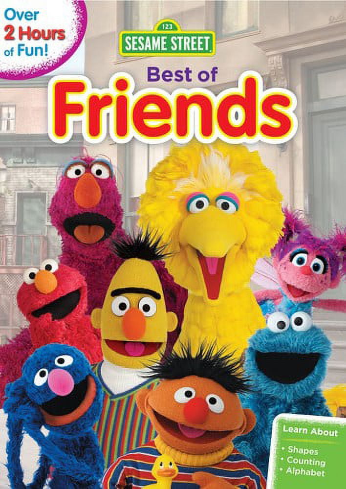 Sesame Street Best of Friends DVD for Kids & Family