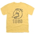 thumbnail image 1 of Sesame Street Big Bird 1969 S/S Youth 18/1 T-Shirt Banana, 1 of 1