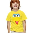 thumbnail image 1 of Sesame Street Big Bird Crayon Sketch Kids T Shirt for Youth Boys and Girls, Yellow, X-Large, 1 of 5