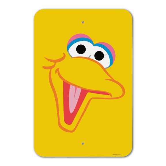 Sesame Street Big Bird Face Home Business Office Sign