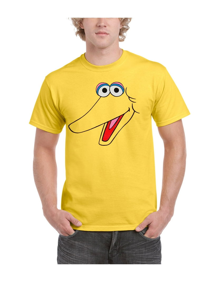 Sesame Street Big Bird Face T-Shirt - Walmart.com
