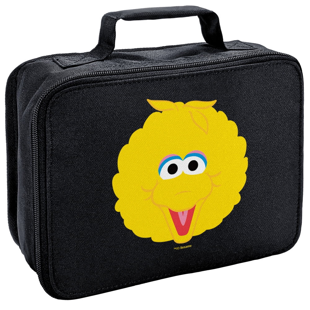 Sesame Street Big Bird Head Insulated Soft Sided Lunch Box - Reusable