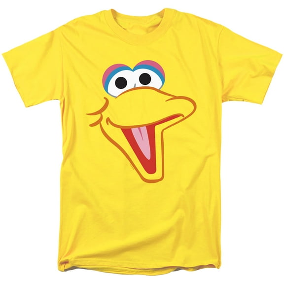 Sesame Street Big Bird Head Unisex Adult T Shirt For Men And Women