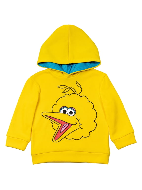 Big Bird Infant Baby Boys Fleece Pullover Hoodie Infant to Toddler