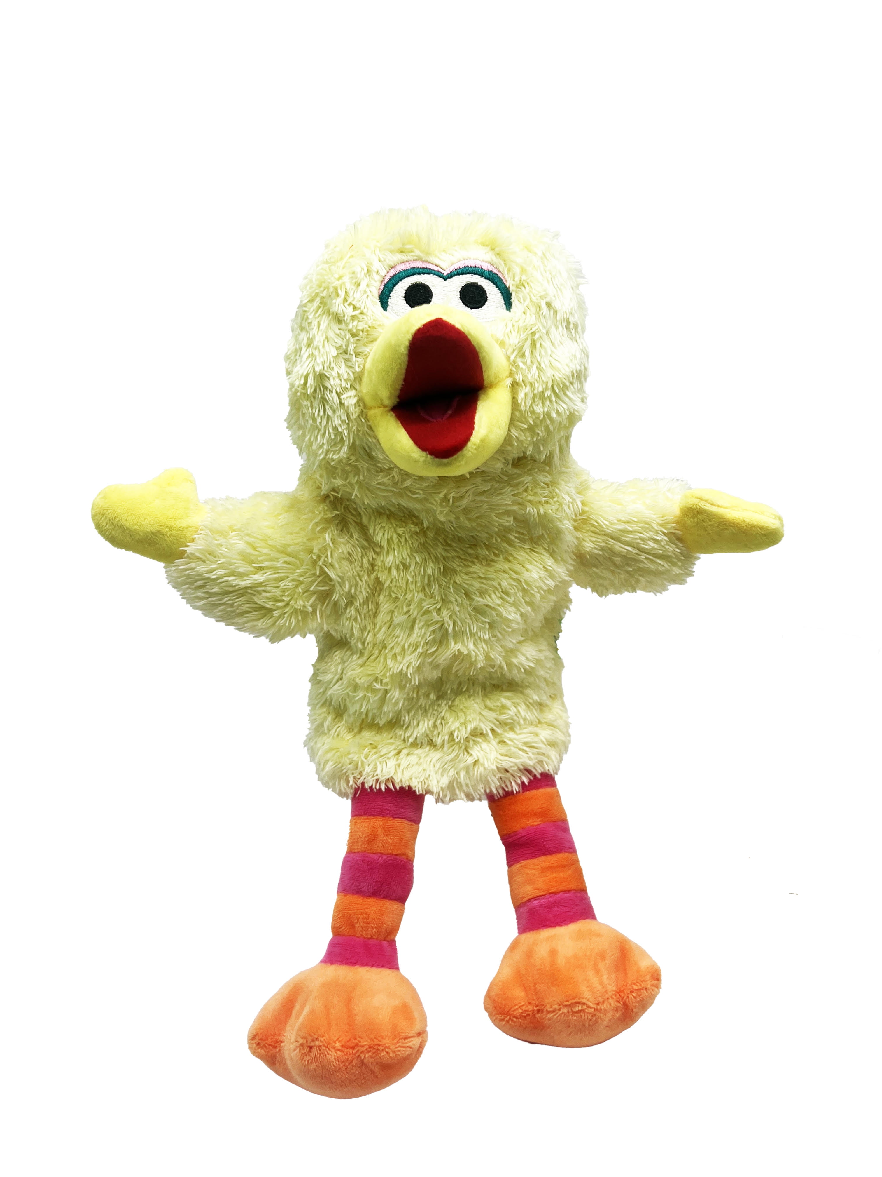 Sesame Street Big Bird Hand Puppet Perfect Quality Yellow Ages 3 Plush