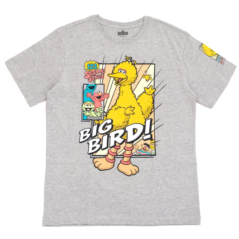 90s BIG BIRD vintage shirt セサミストリート Sesame Street Big Bird T-Shirt Adult - Walmart.com