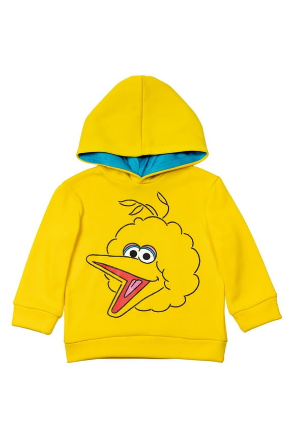 Big Bird Toddler Boys Fleece Pullover Hoodie Infant to Toddler
