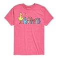thumbnail image 1 of Sesame Street - Big Bird and Friends Group - Toddler and Youth Short Sleeve Graphic T-Shirt, 1 of 4
