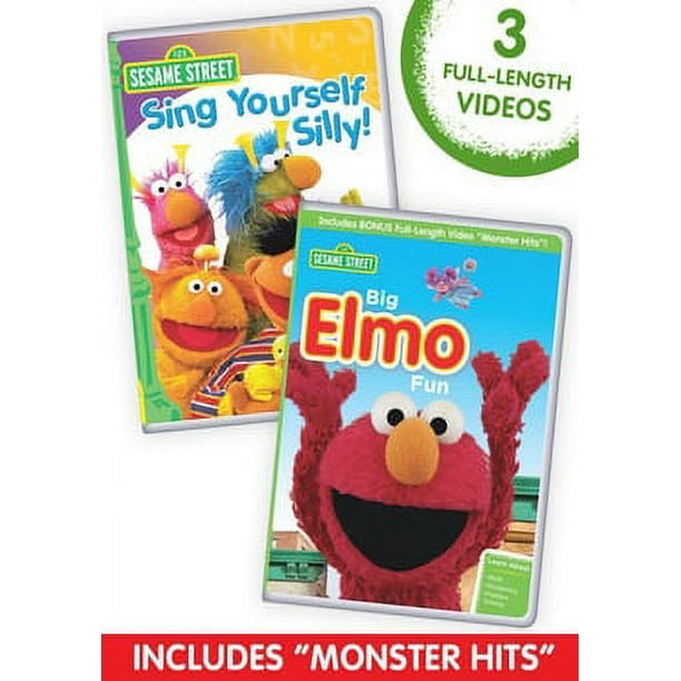 Sesame Street: Big Elmo Fun / Sing Yourself Silly! (DVD) - Walmart.com